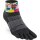 Injinji WOMENS SPECTRUM TRAIL MIDWEIGHT MINI CREW FESTIVE