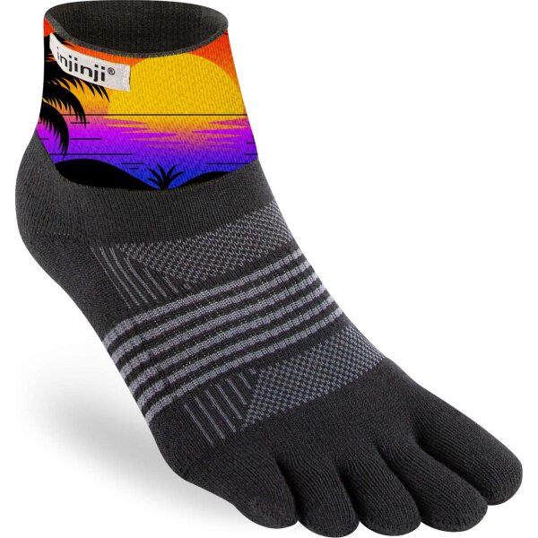 Injinji WOMENS SPECTRUM TRAIL MIDWEIGHT MINI CREW OASIS