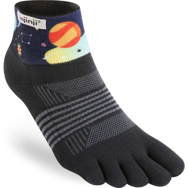 Injinji WOMENS SPECTRUM TRAIL MIDWEIGHT MINI CREW PLANET