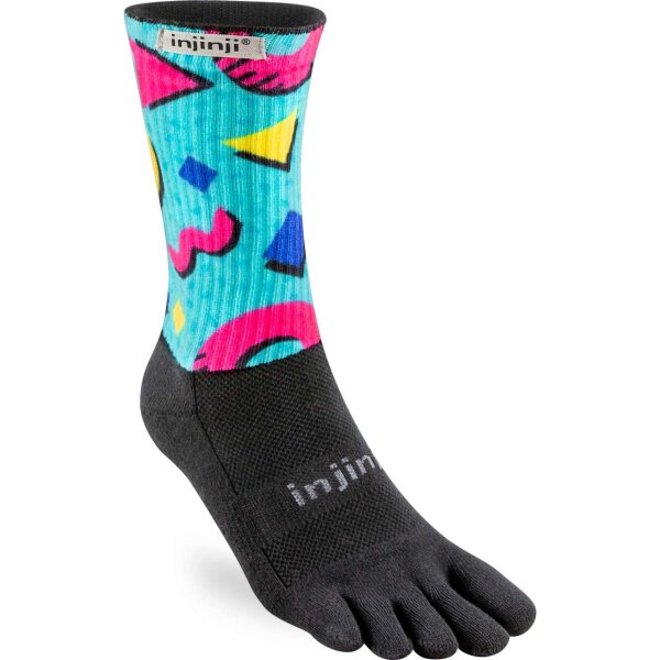 Injinji TRAIL MIDWEIGHT CREW SPECTRUM DECO L