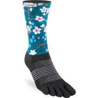 Injinji WOMENS TRAIL MIDWEIGHT CREW SPECTRUM BLOSSOM M/L