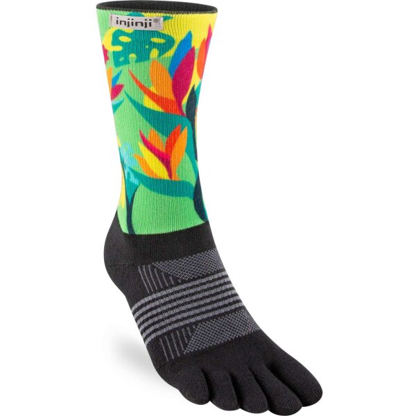 Injinji WOMENS SPECTRUM TRAIL MIDWEIGHT CREW WALLFLOWER