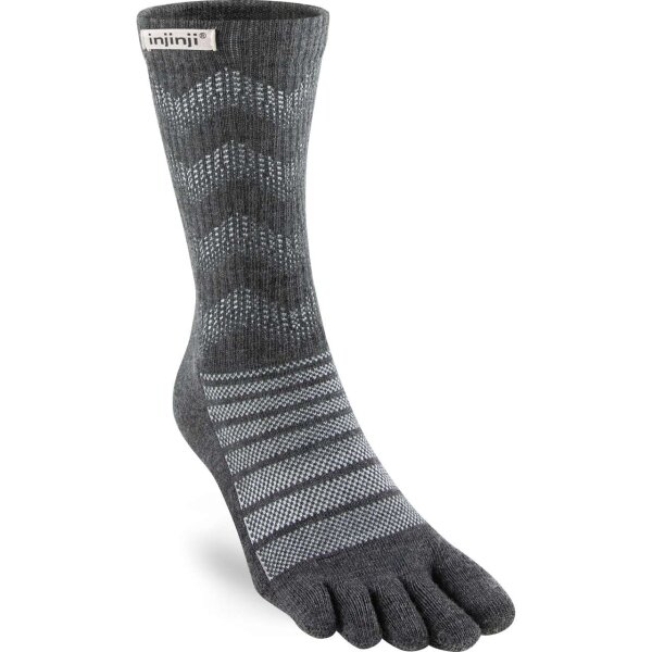 Injinji OUTDOOR MIDWEIGHT CREW WOOL SLATE