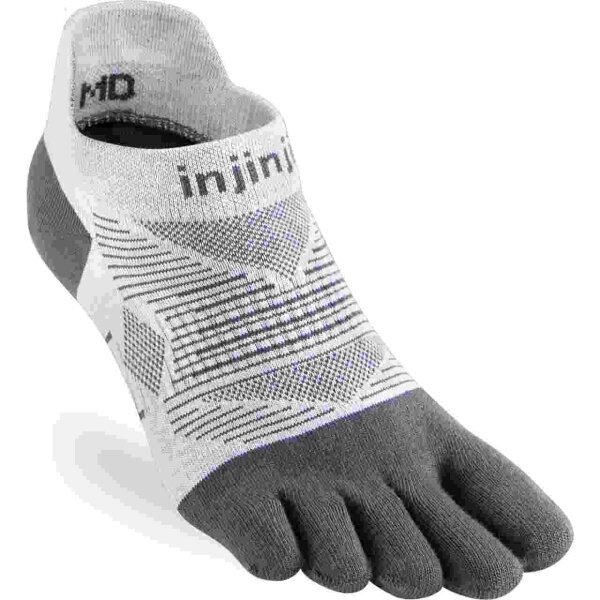 Injinji RUN LIGHTWEIGHT NO SHOW NEW GRAY