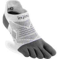 Injinji RUN LIGHTWEIGHT NO SHOW NEW Gray XL