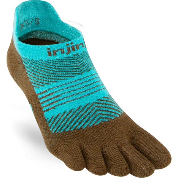 Injinji WOMENS RUN LIGHTWEIGHT NO-SHOW ATLANTIS