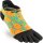 Injinji WOMENS SPECTRUM RUN LIGHTWEIGHT NO-SHOW PINA