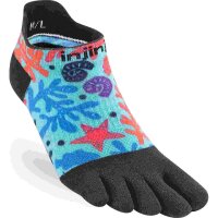 Injinji WOMENS SPECTRUM RUN LIGHTWEIGHT NO-SHOW SEASIDE XS/S