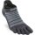 Injinji RUN LIGHTWEIGHT NO SHOW WOOL SLATE