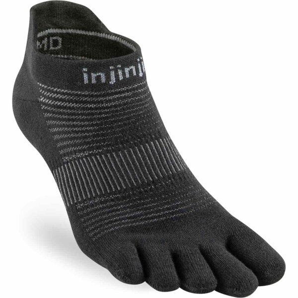 Injinji RUN LIGHTWEIGHT NO-SHOW BLACK