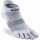 Injinji RUN LIGHTWEIGHT NO-SHOW GRAY