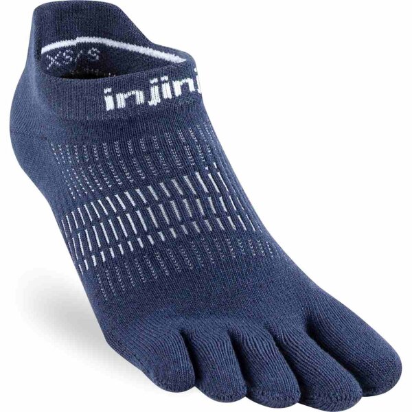 Injinji WOMENS RUN LIGHTWEIGHT NO-SHOW NAVY