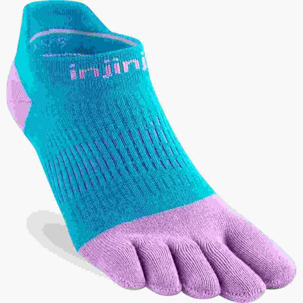 Injinji WOMENS RUN LIGHTWEIGHT NO-SHOW SPRINKLE