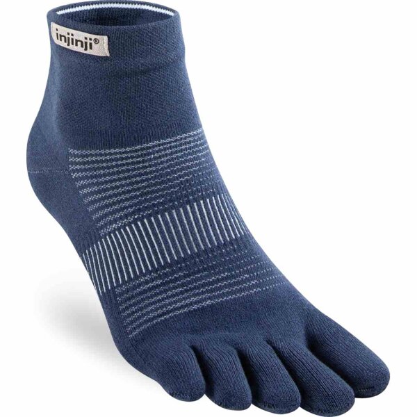 Injinji RUN ORIGINAL WEIGHT MINI CREW NAVY