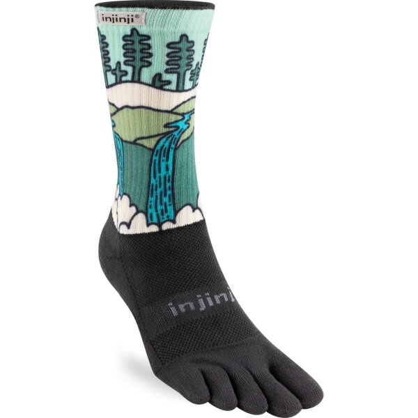 Injinji ARTIST DESIGNED MENS CREW CASCADE