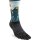 Injinji WOMENS TRAIL MIDWEIGHT CREW (ARTIST DESIGNED) POPPY M/L