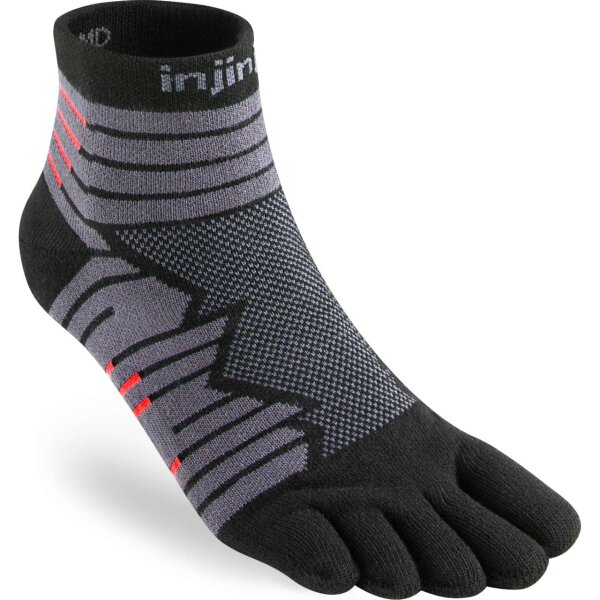 Injinji ULTRA RUN MINI-CREW ONYX