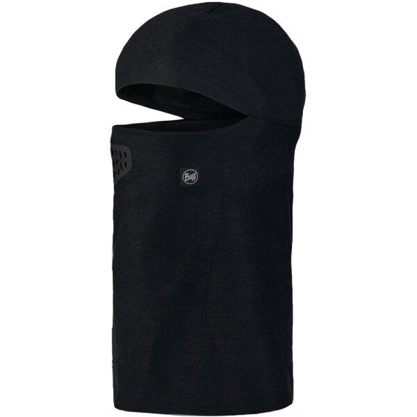 Buff® THERMONET® HINGED BALACLAVA SOLID BLACK (Youth)