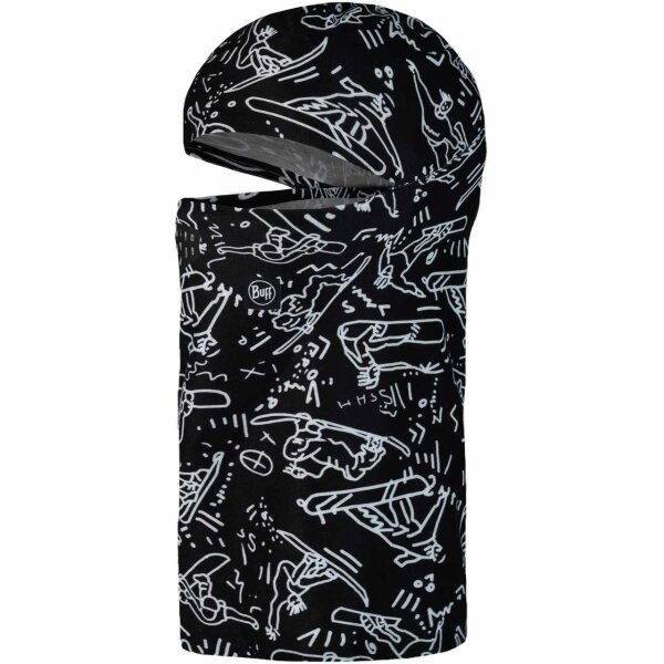 Buff® THERMONET® HINGED BALACLAVA TIVAT BLACK (Youth)