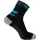 Dexshell Running Sock Black/Aqua Blue S