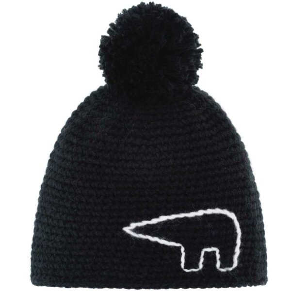 Eisbär Jay Pompon MÜ schwarz-white/schwarz