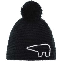 Eisbär Jay Pompon MÜ schwarz-white/schwarz