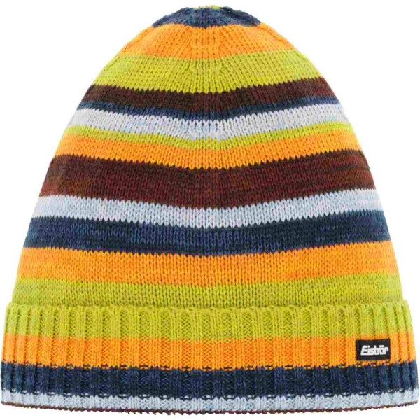 Eisbär Ricky OS Mütze kids lime-orange-cobalt-skygrey-mah