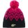 Eisbär Ziggy OS Pompon Mütze kids schwarz-pitti pink-light pink