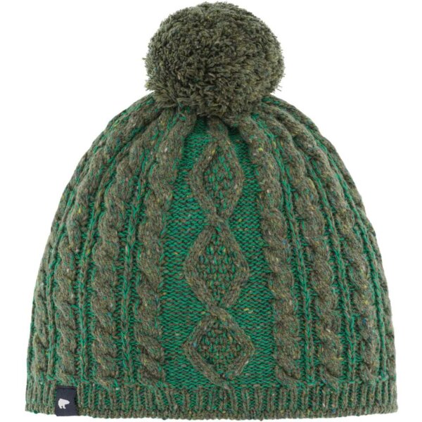 Eisbär Jean Active Pompon Mütze vintage green-court green