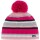 Eisbär Clip Pompon Mütze kids pink clay-white-h.grau-p-pink- 55