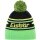 Eisbär Chani OS Pompon Mütze kids lightgreen-schwarz-lightyellow