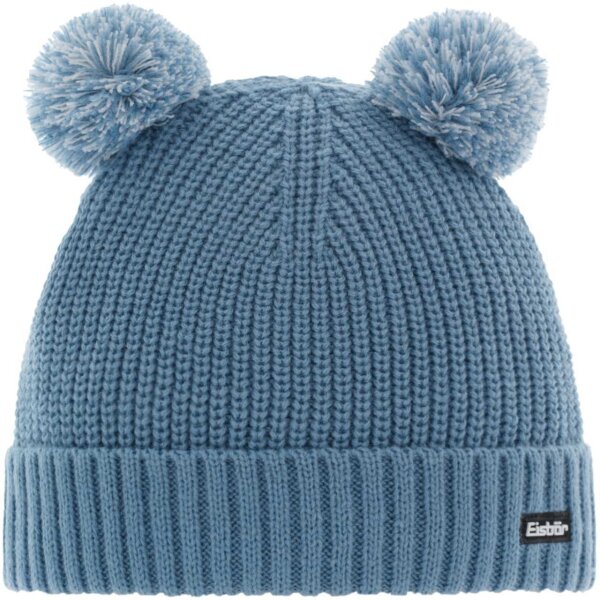 Eisbär Ponti Pompon MÜ kids steel blue/steel blue-white gr. 53