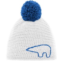 Eisbär Jay Pompon Mütze white-lapis/lapis