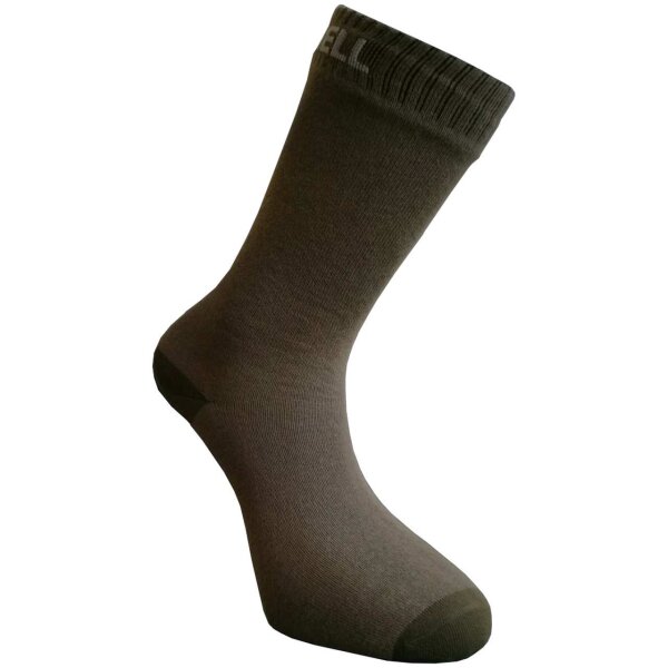 Dexshell Ultra Thin Crew Sock - Olive Green - M