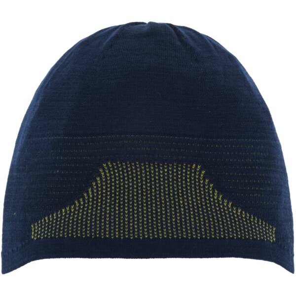 Eisbär Active Pro Beanie deep blue-limette-deep blue