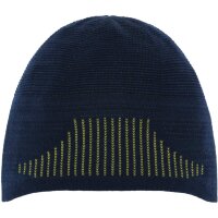 Eisbär Actie Beanie deep blue-limette-deep blue