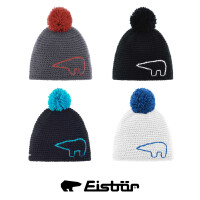 Eisbär Mütze Jay Pompon MÜ (4 Designs zur...