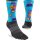 Injinji WOMENS TRAIL MIDWEIGHT CREW (ARTIST DESIGNED) SKYLINE M/L