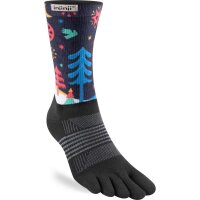 Injinji WOMENS TRAIL MIDWEIGHT CREW SPECTRUM WONDER XS/S