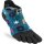 Injinji WOMENS RUN LIGHTWEIGHT NO-SHOW SPECTRUM DAZZLE M/L