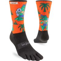 Injinji TRAIL MIDWEIGHT CREW SPECTRUM SUBTROPICAL S (ARTIST DESIGNED)