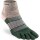 Injinji WOMENS TRAIL MIDWEIGHT MINI CREW KELP