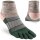 Injinji WOMENS TRAIL MIDWEIGHT MINI CREW KELP