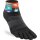 Injinji WOMENS TRAIL MIDWEIGHT MINI CREW SPECTRUM TRICK