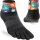 Injinji WOMENS TRAIL MIDWEIGHT MINI CREW SPECTRUM TRICK