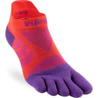 Injinji WOMENS ULTRA RUN NO-SHOW RAZZMATAZZ XS/S