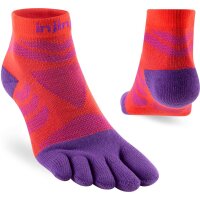 Injinji WOMENS ULTRA RUN MINI-CREW RAZZMATAZZ XS/S