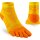 Injinji WOMENS ULTRA RUN MINI-CREW SUNFLOWER XS/S