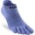 Injinji WOMENS RUN LIGHTWEIGHT NO-SHOW BLUEBELL M/L