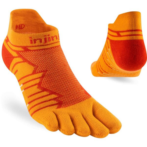 Injinji ULTRA RUN NO SHOW DESERT ORANGE L